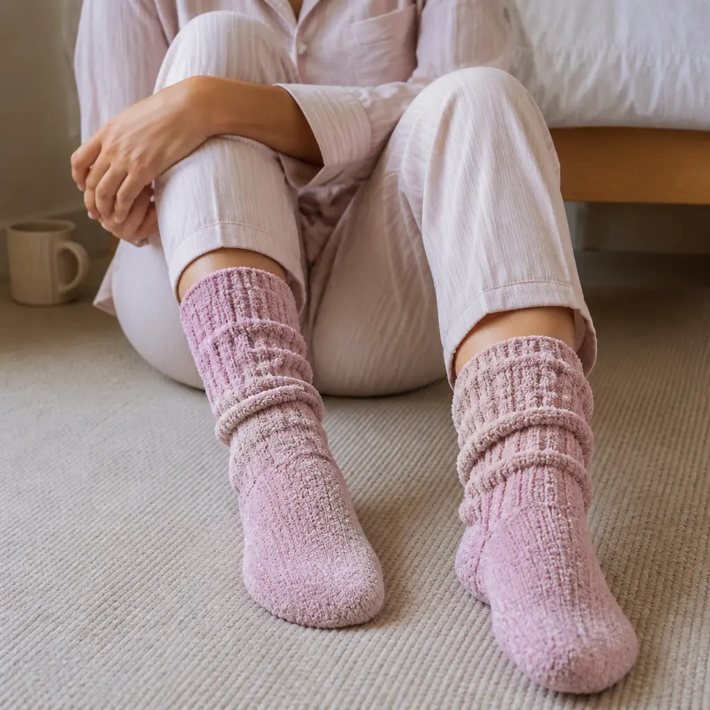 Fuzzy Socks — She steals your socks every time she visits, and you both know it. Sister christmas gift ideas