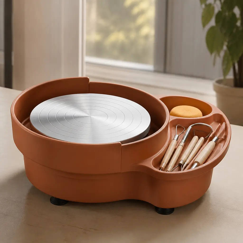 Pottery Wheel Kit — She has watched every pottery show on her phone and said 'I could do that' more than once. Sister christmas gift ideas