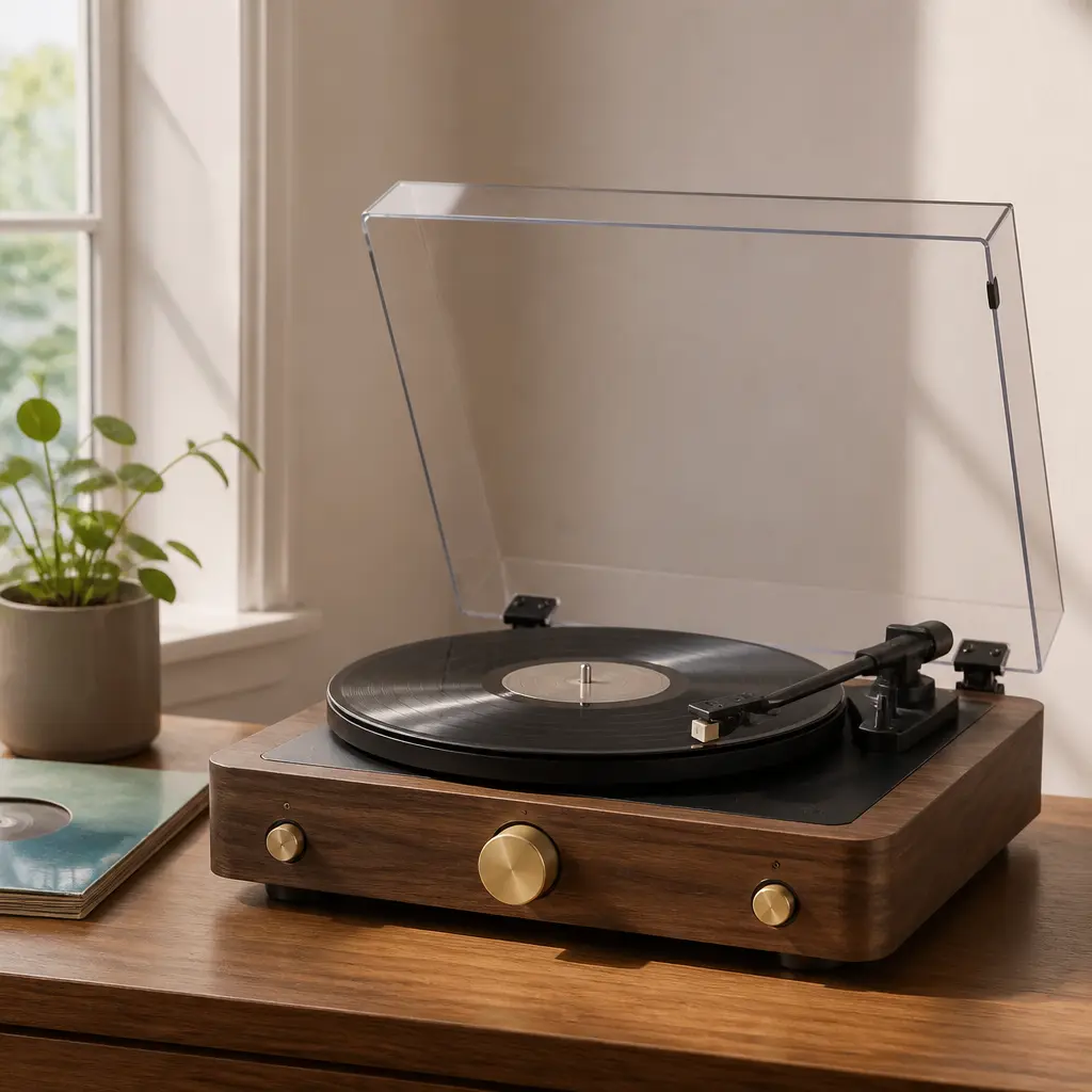 Record Player — If she still talks about the band she loved at seventeen, she will love hearing it properly again. Sister christmas gift ideas