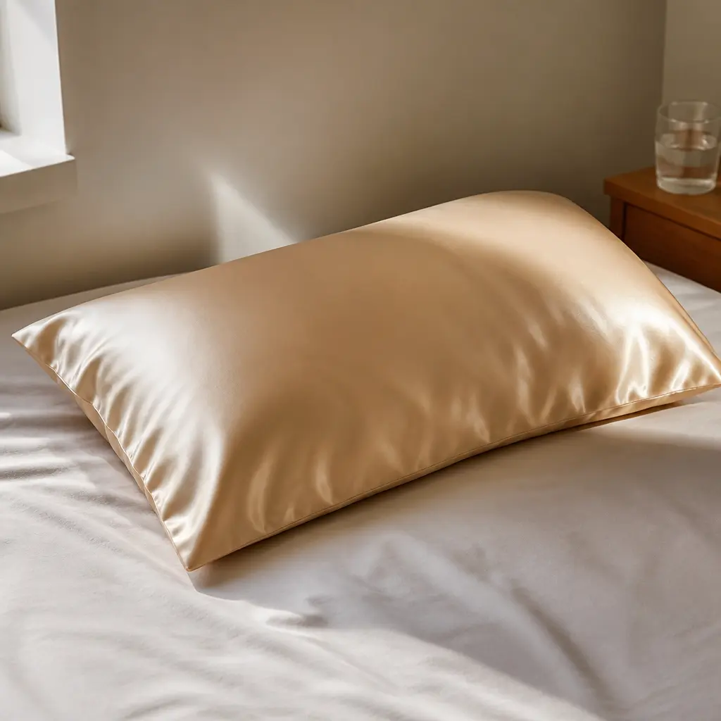 Silk Pillowcase — She spends real money on serums and then sleeps on a pillowcase that undoes half of it. Sister christmas gift ideas