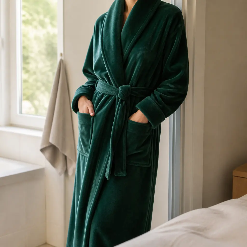 Velvet Robe — Her current robe is a towel she stole from a hotel years ago, and everyone knows it. Sister christmas gift ideas