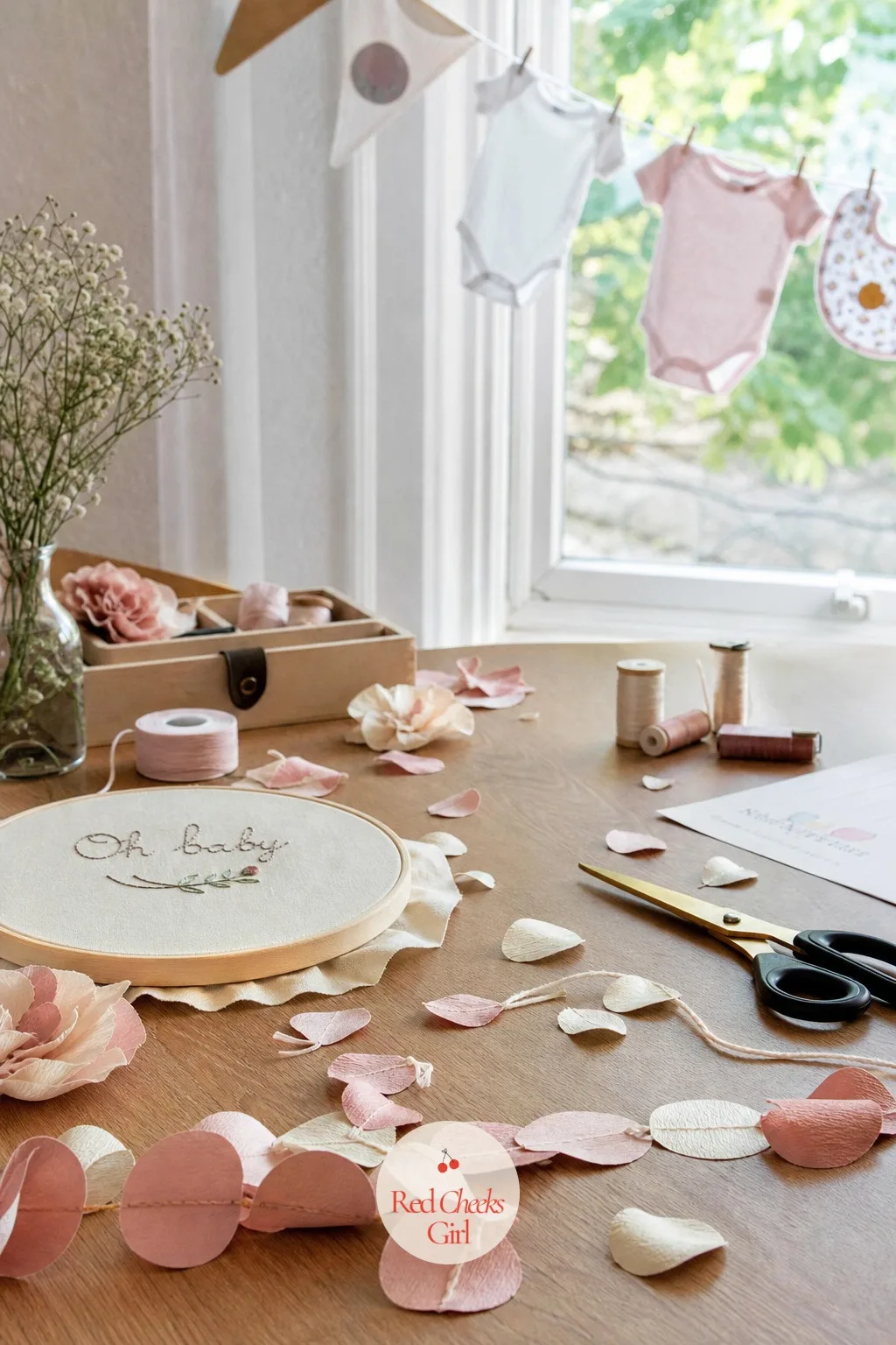 Craft Afternoon — An open table where guests pick their own project suits a mixed crowd better than one fixed activity ever could. Small baby shower ideas