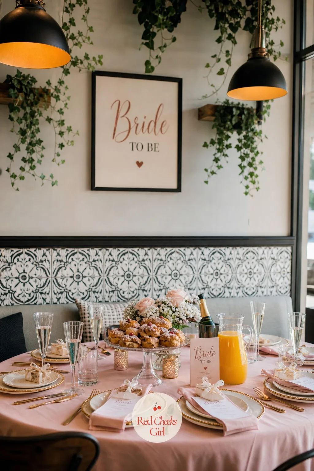 Brunch at a Restaurant — Sometimes the kindest thing a host can do is not host at all. Small bridal shower ideas