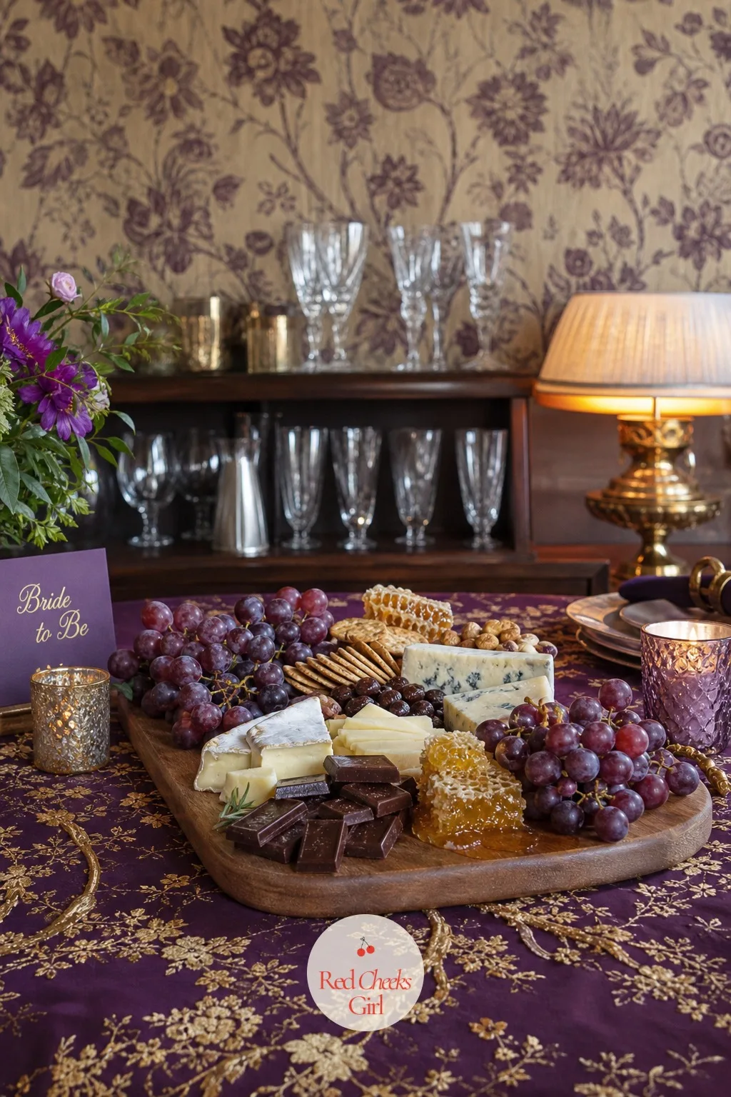 Single Grazing Board — For twelve people, one large board beats three small ones every time, since it keeps everyone grouped around the same spot instead of