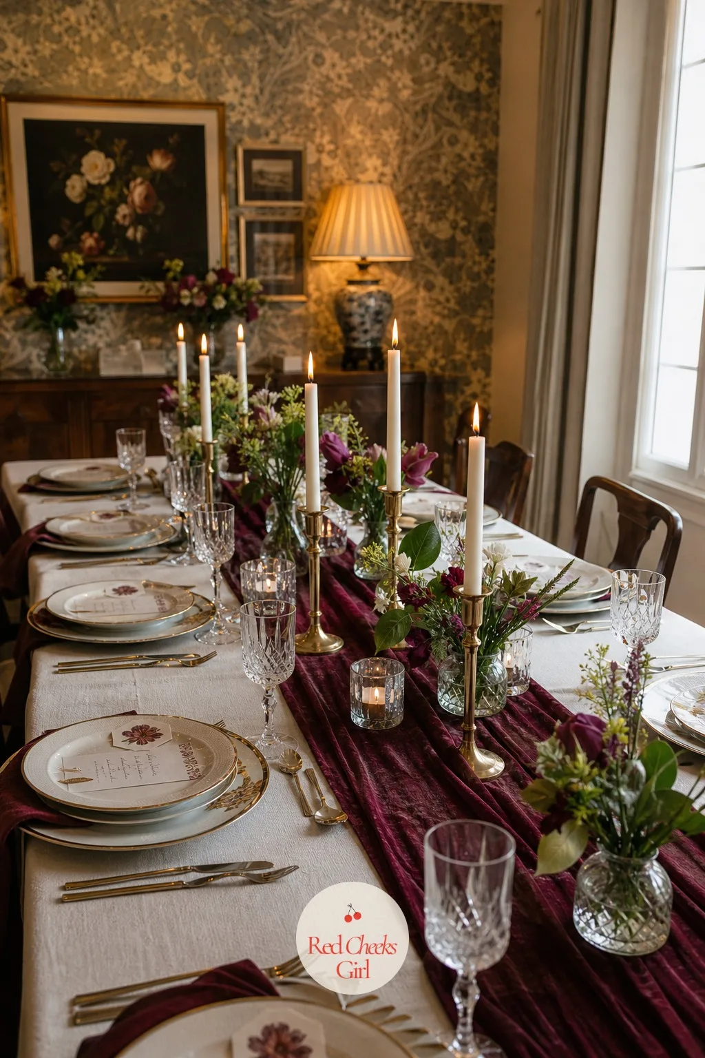 Dinner Party at Home — A dining room that only seats ten feels too small until the candles are lit and it turns out ten is exactly the number that matters.