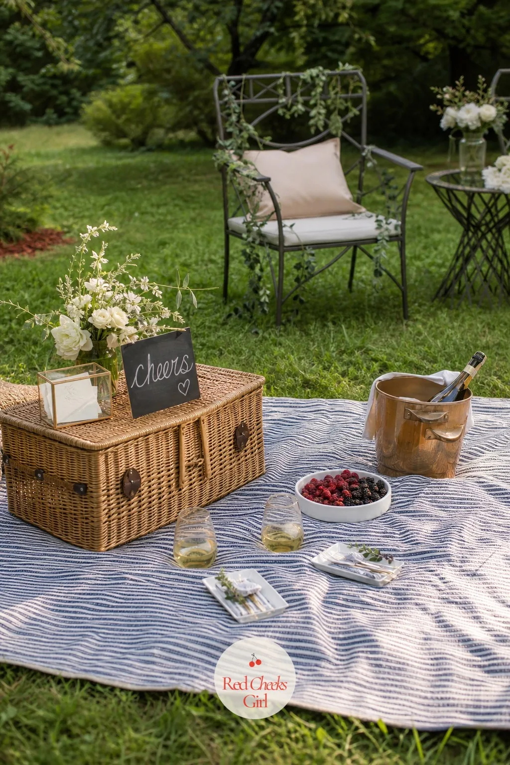 Picnic in the Park — A park sounds risky until you remember a blanket and good light forgive almost everything else. Small engagement party ideas