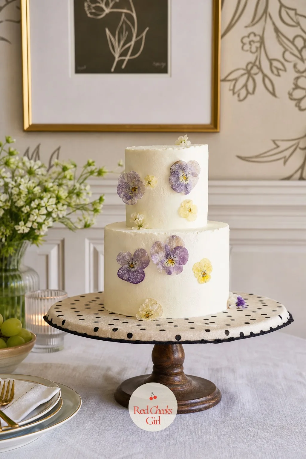 Small Cake — A three-tier cake belongs at the wedding, not here, and a small one says the same thing without the leftovers. Small engagement party ideas