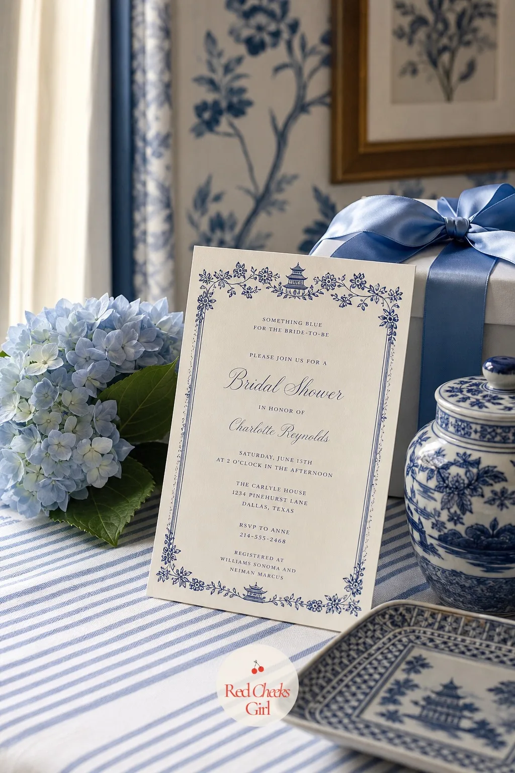 The Invitation — The smallest object in the whole party goes out weeks before any of the rest of it exists, and it is the one guests actually hold in their