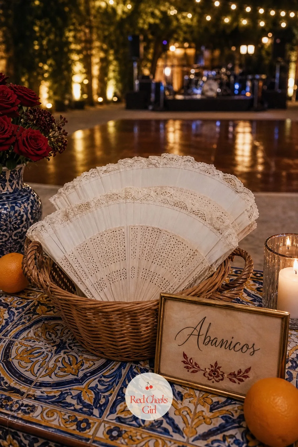 Hand Fans for the Dance Floor — A warm courtyard past midnight gets uncomfortable fast, and a fan solves it before anyone starts fanning themselves with the