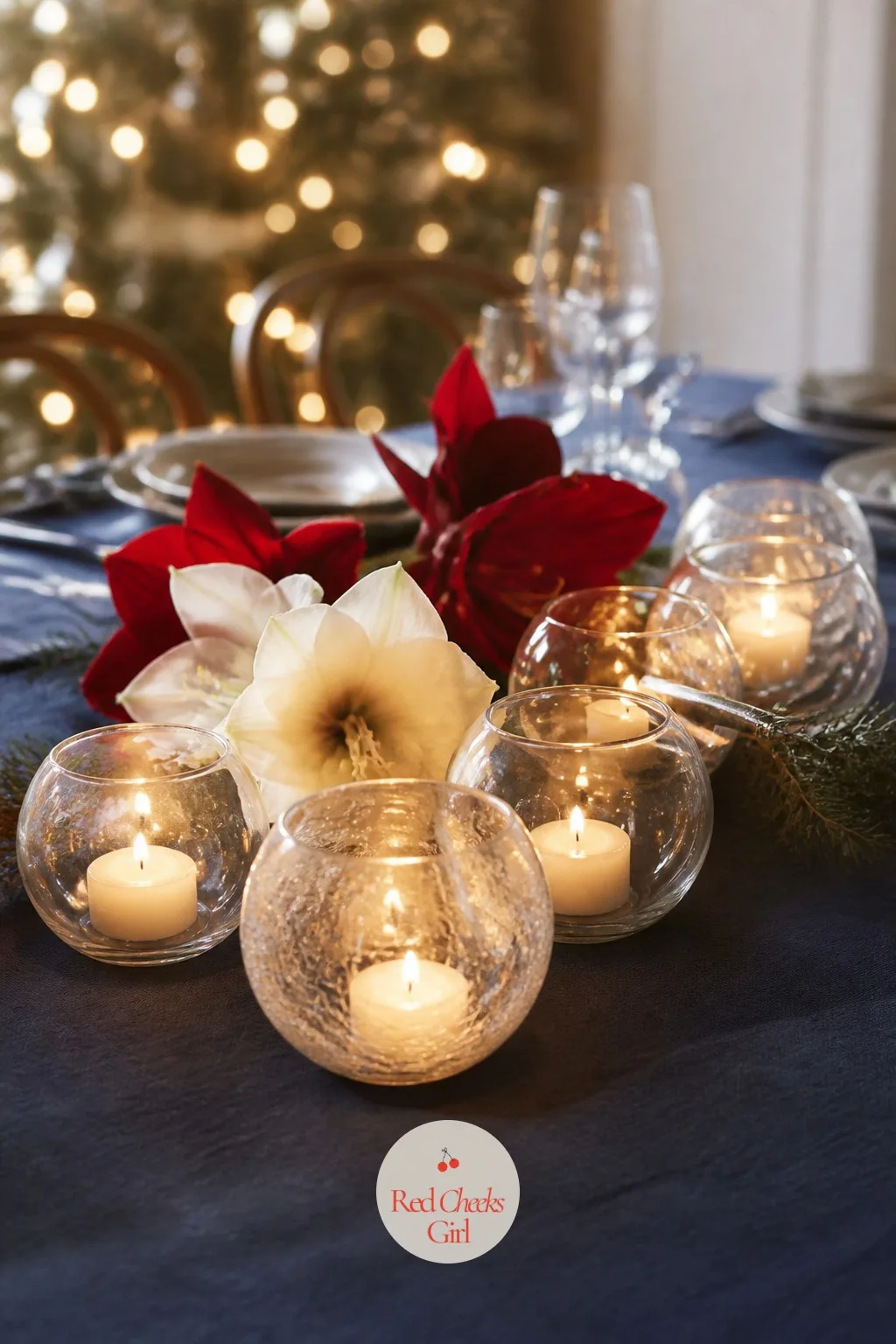 The Centerpiece, Low Enough to Talk Over — Nobody wants to lean sideways around a six branch candelabra to see the person across from her. Stranger things