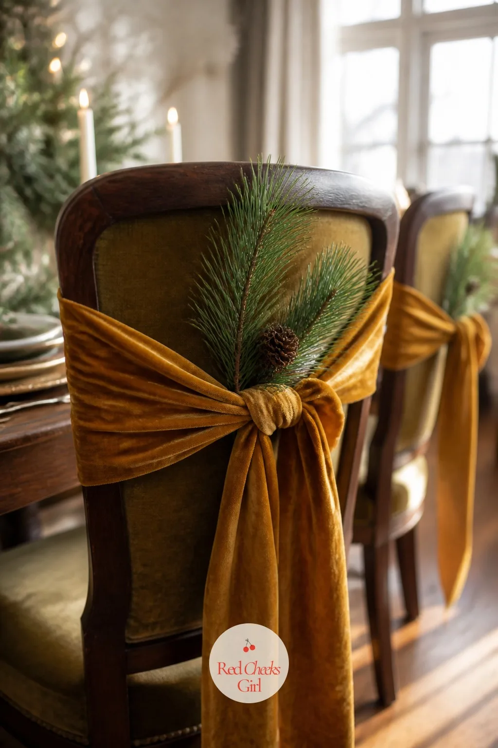The Chairs, Dressed for the Table — An empty chair back looks unfinished the second everyone else is seated, and it is the easiest fix on this whole list.