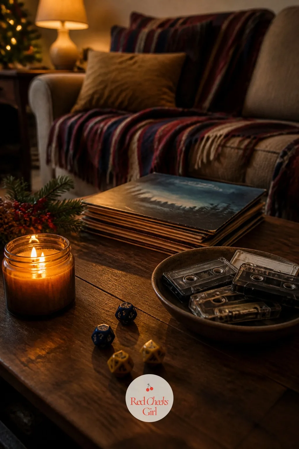 The Coffee Table, Mid Rewatch — A coffee table with nothing on it looks staged, and she knows it. Stranger things christmas