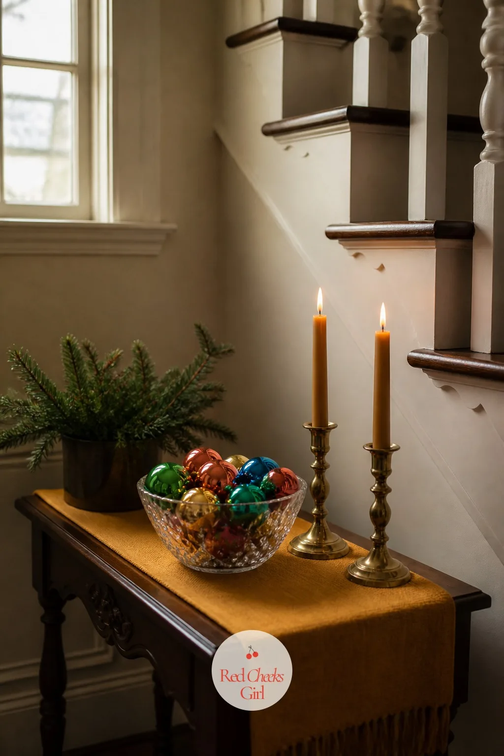 The Landing, On the Way Up — Halfway up most staircases there is a windowsill or a small table nobody styles, because nobody stops there long. Stranger things