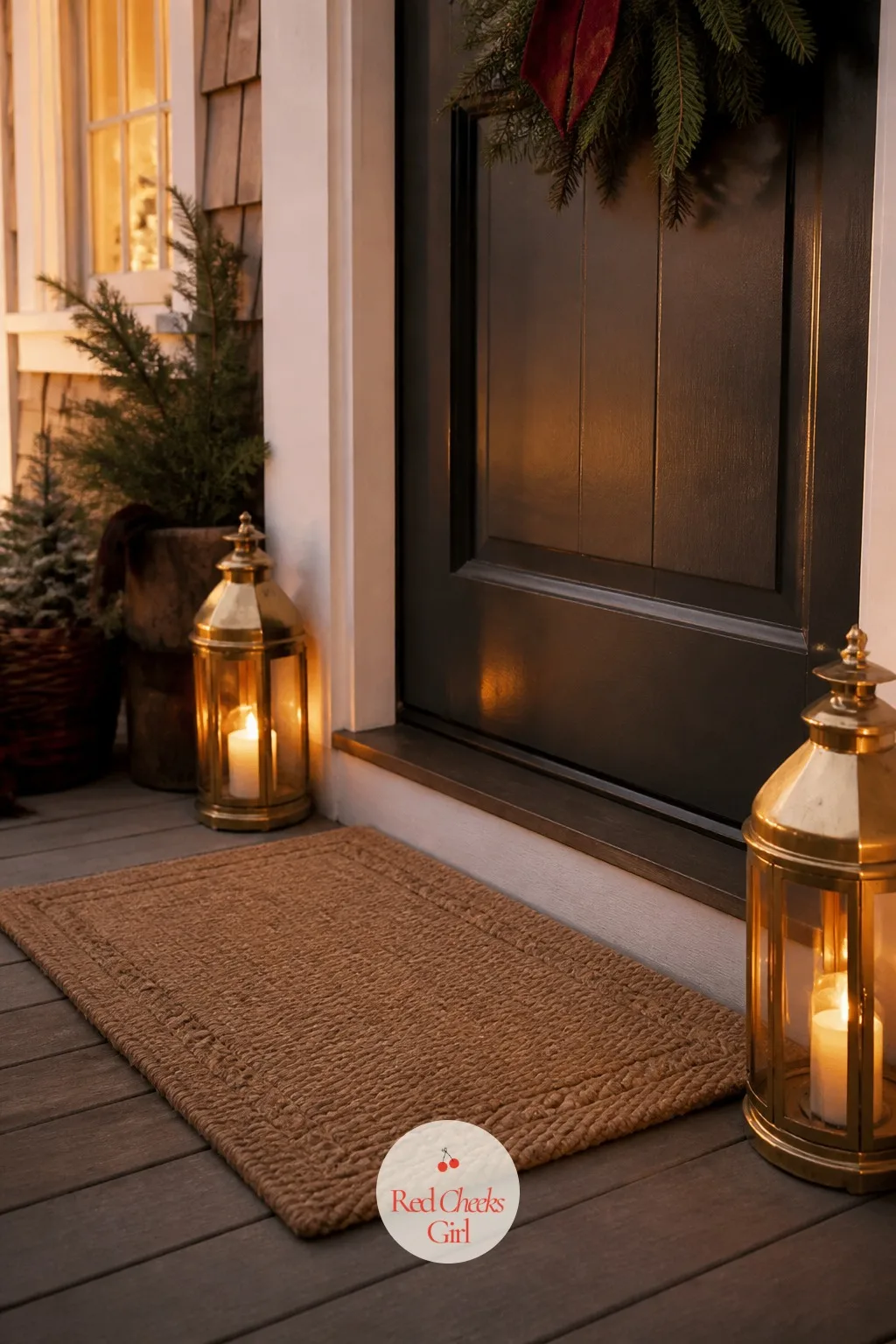 The Mat You Wipe Your Feet On — Nobody photographs a doormat, but everyone's eyes land on it for a second before the door opens. Stranger things christmas
