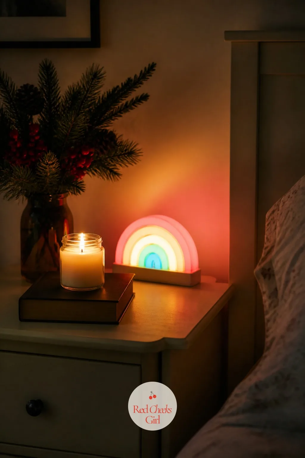 The Nightstand, Last Thing She Sees — A guest room nightstand gets noticed precisely because it is small and unguarded, the last thing anyone sees before the