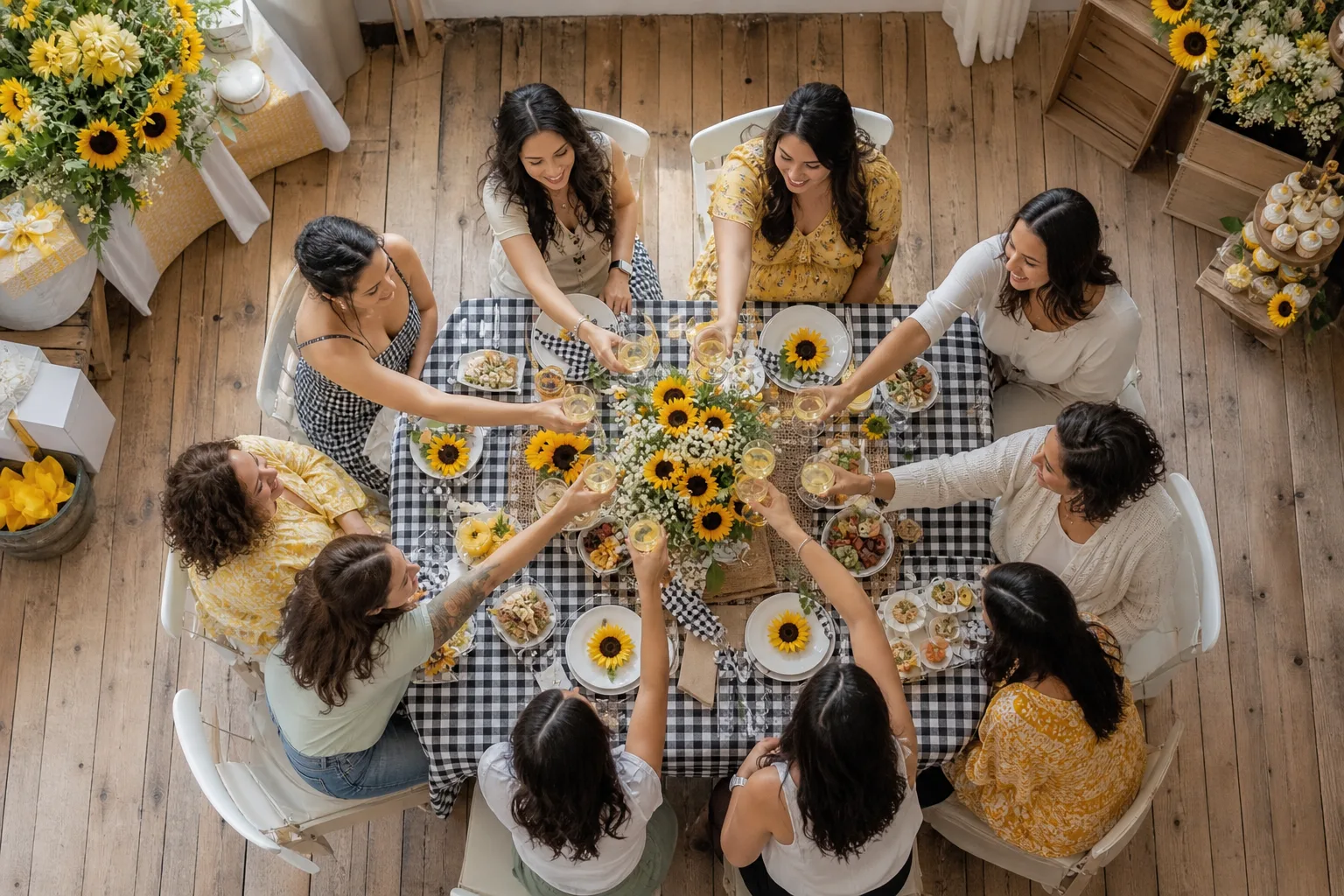 19 Sunflower Theme Baby Shower Ideas Full of Sunshine