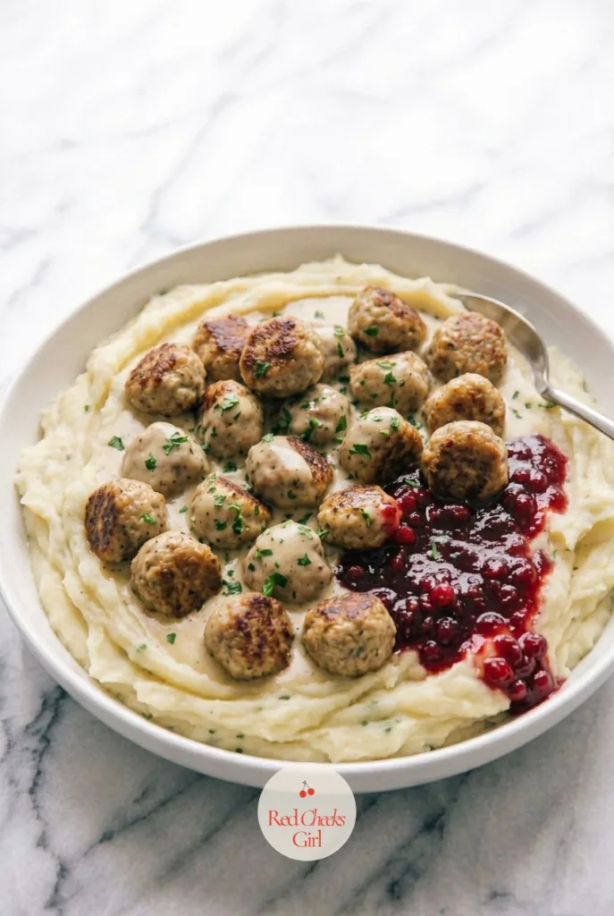 Swedish Meatballs ready to serve