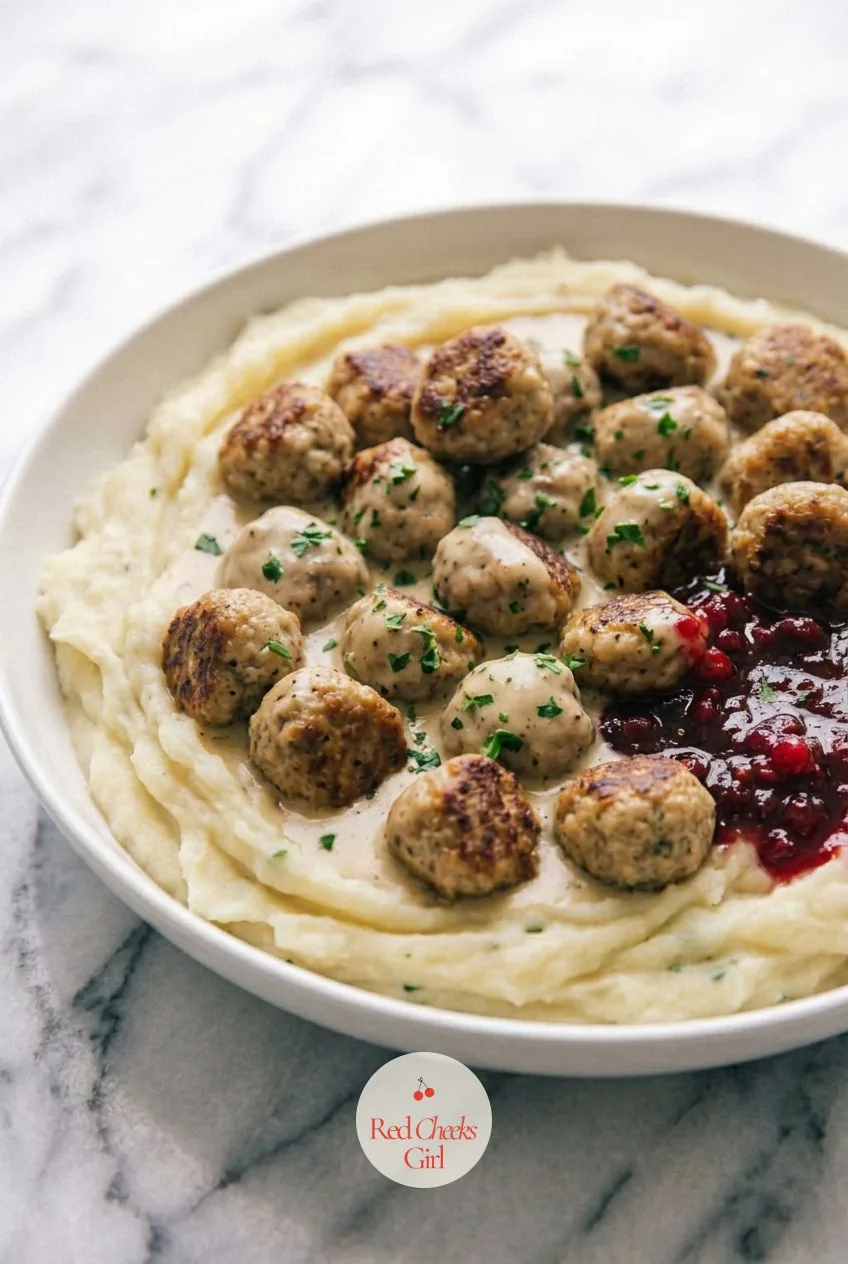 Swedish Meatballs up close