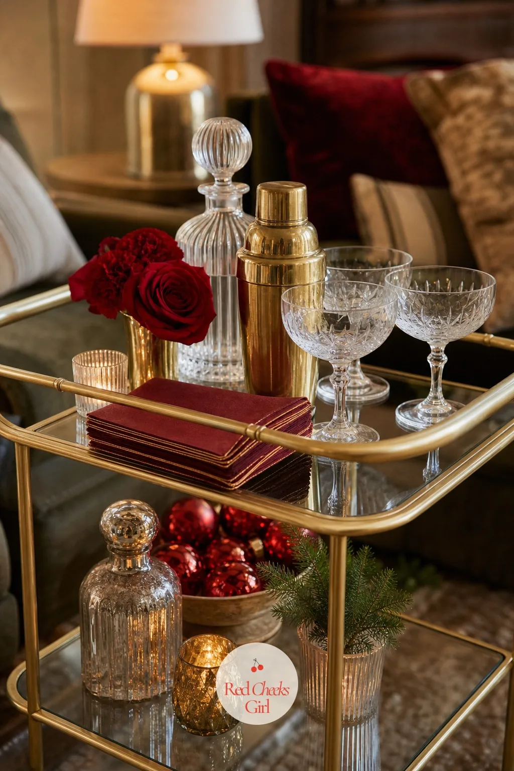 The Bar Cart, Shaken Not Explained — A bar cart only needs to do one job well: let people serve themselves without hunting through cabinets. Taylor swift