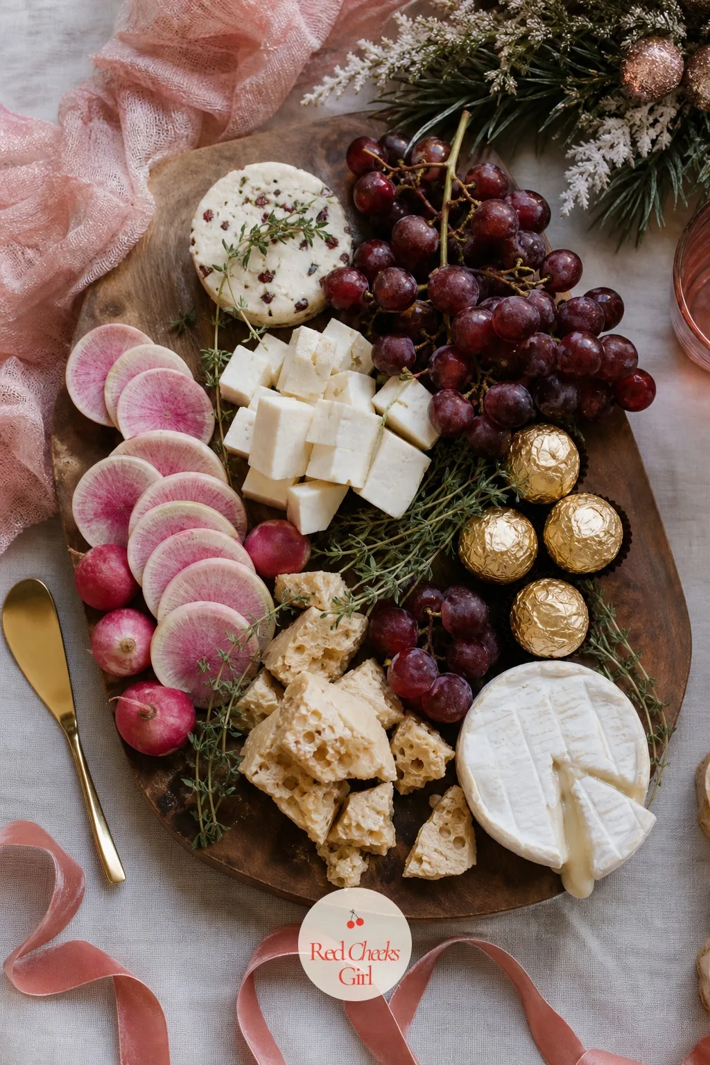 The Cheese Board, Styled in the Palette — A cheese board either looks thrown together or looks like someone cared, and the difference is almost entirely color.