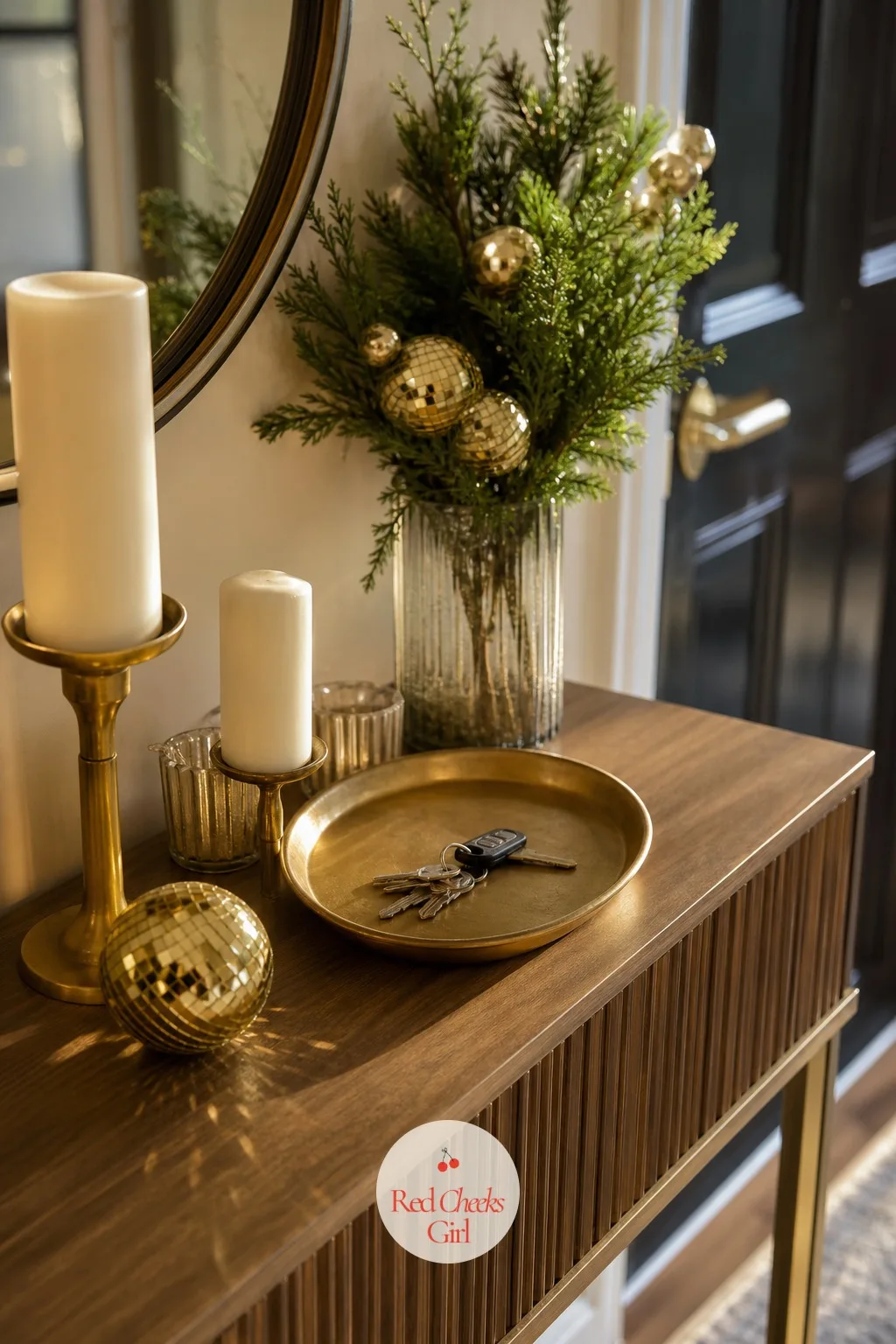 The Console Table, Where Keys Land — This is the surface that catches everything the second someone walks in, so it earns a little glamour of its own. Taylor