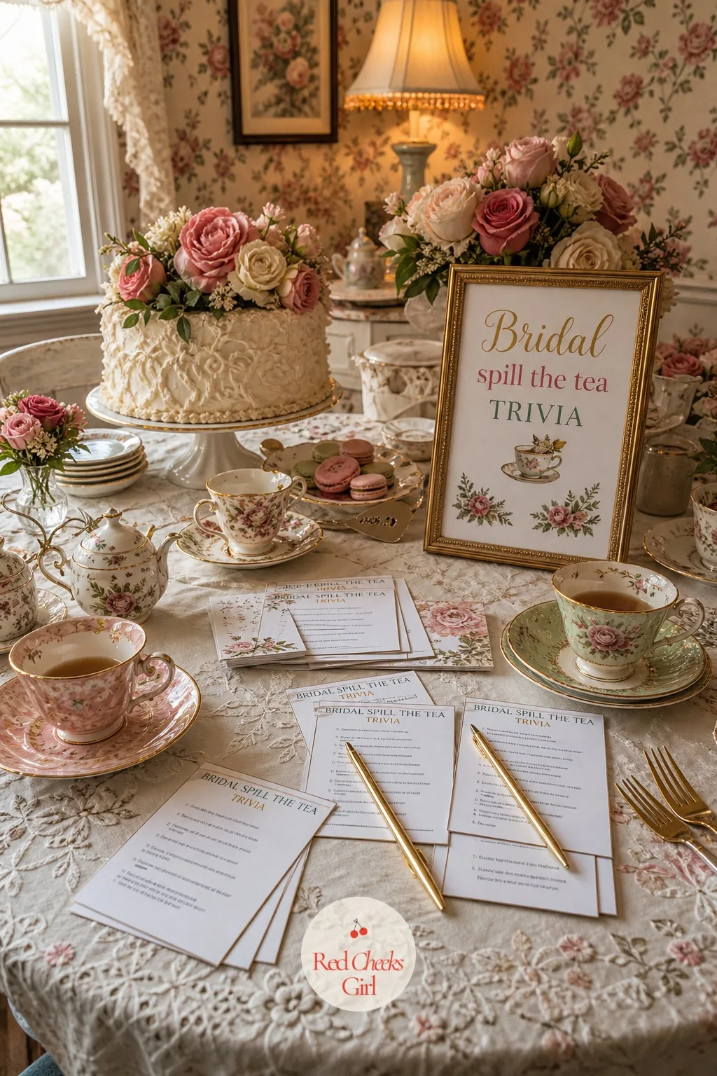 Bridal Spill the Tea Trivia Game — Guests who do not know each other well need a reason to talk, and a round of trivia about the bride and her partner gives