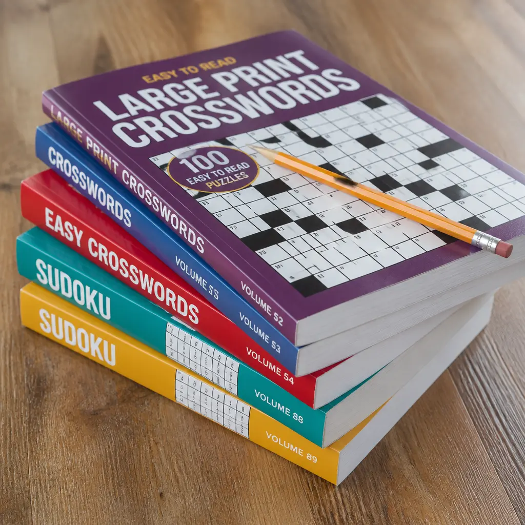 Puzzle Book Set — For the teacher who likes to switch her brain off from lesson planning entirely, a set of crossword or sudoku books is the opposite of work