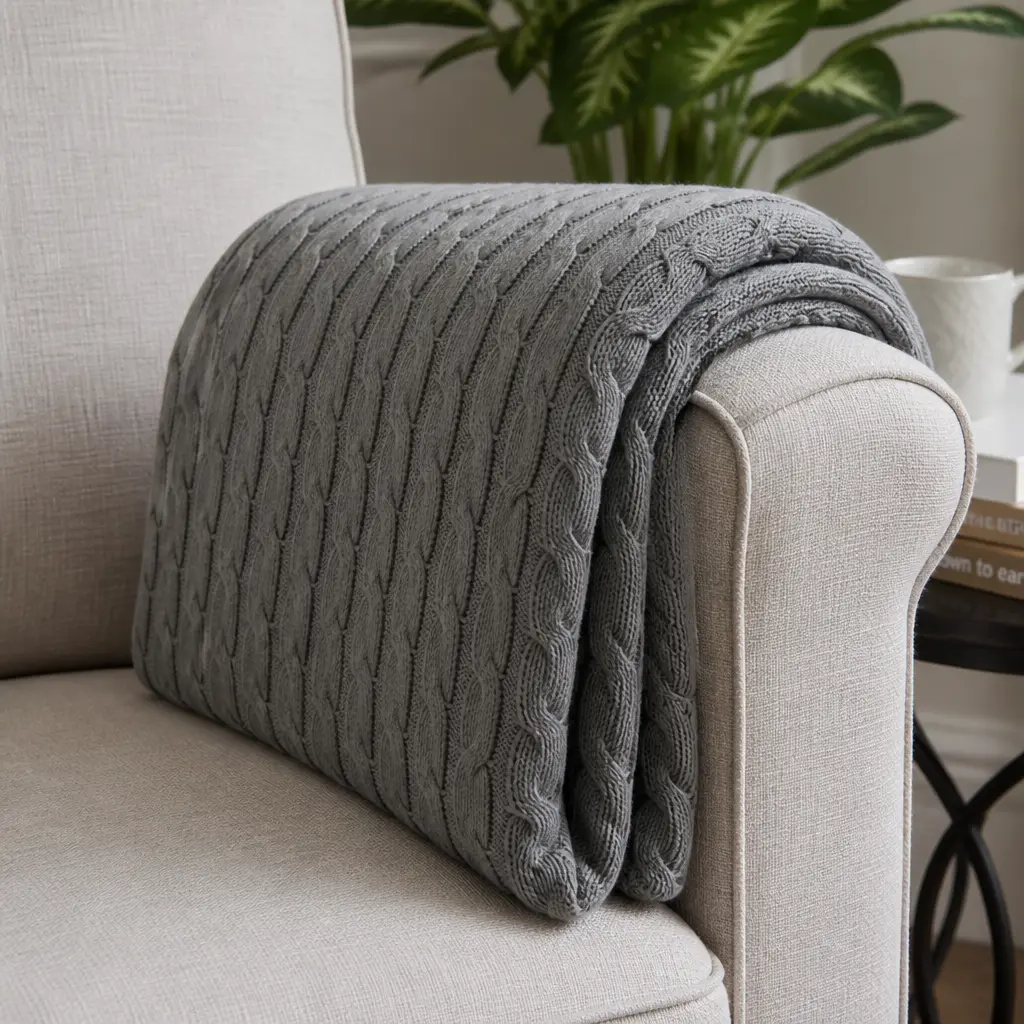 Weighted Lap Blanket — She will drape this over her knees the first cold evening she sits down to grade, and the weight does something a regular throw never