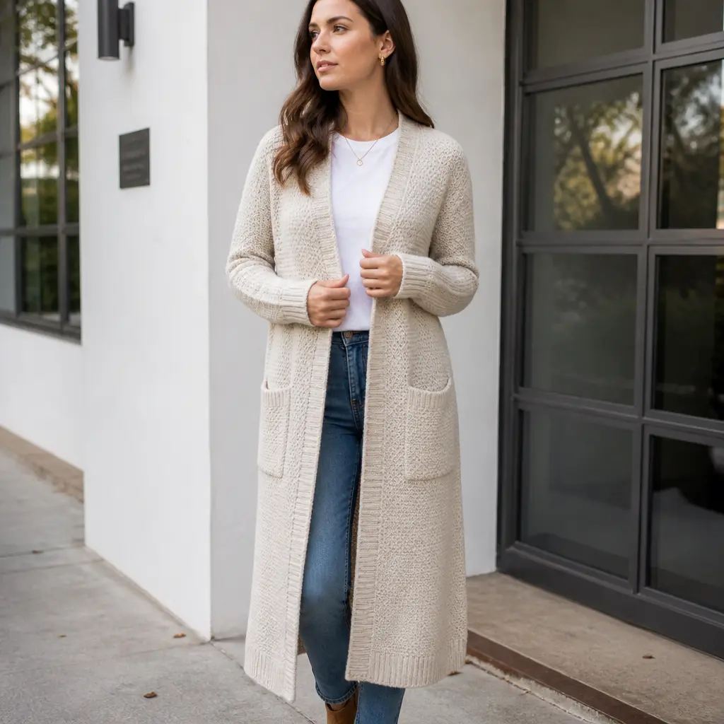 Wool Cardigan — Classrooms run cold by the window and warm by the radiator, and she is forever taking a layer off and putting it back on. Teacher christmas