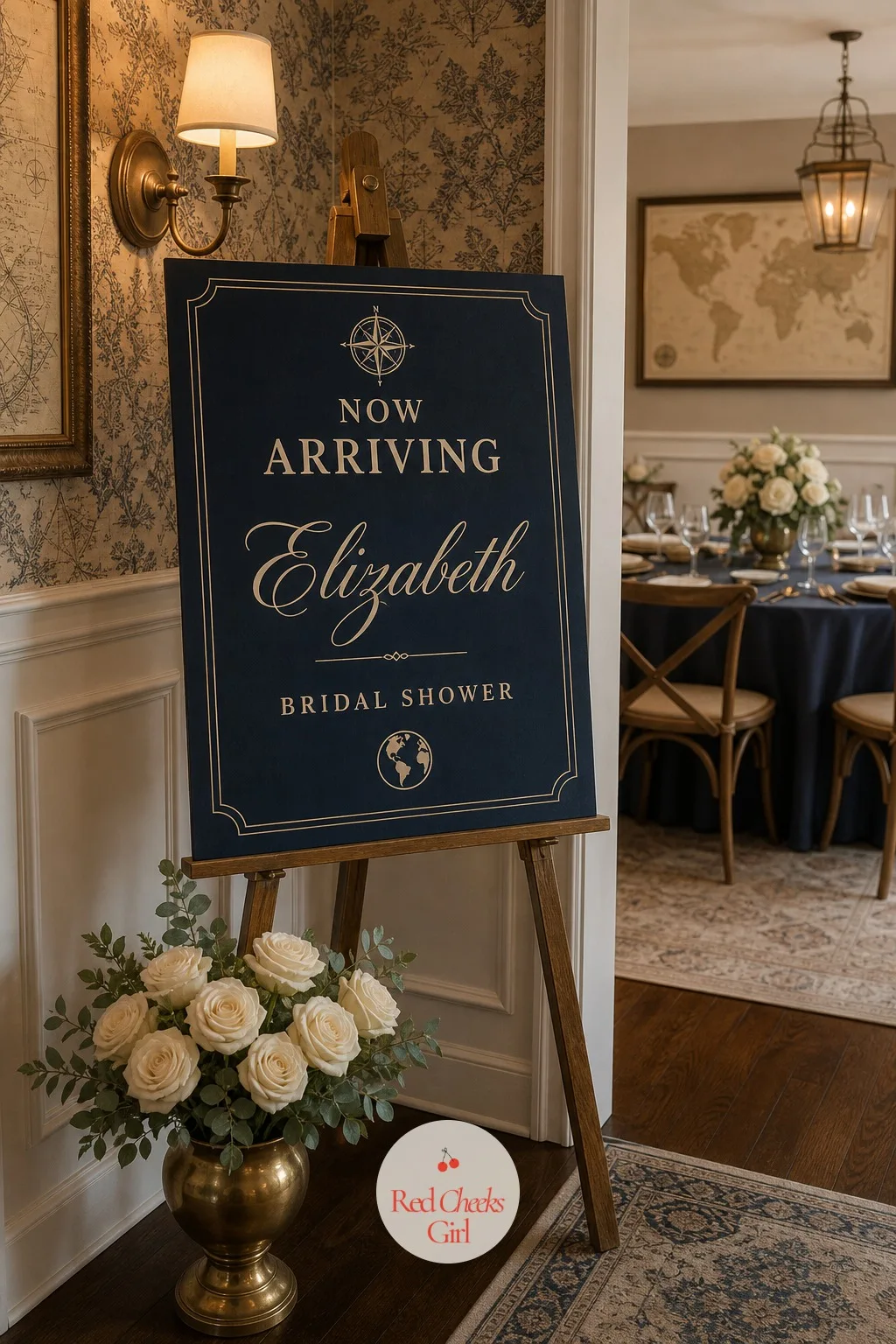 Arrivals and Departures Welcome Sign — Nobody wants to double check the house number once they have found the right street, and a good welcome sign settles