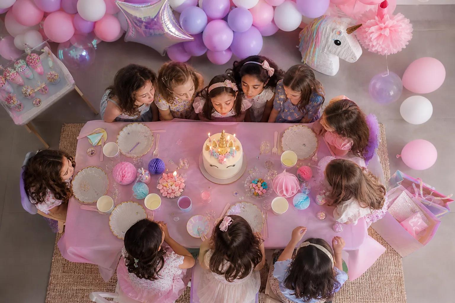 20 Unicorn Birthday Party Ideas With a Little Rainbow Magic