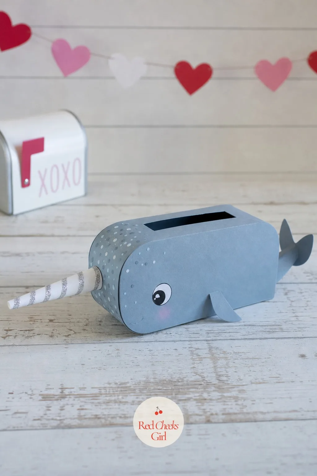Narwhal — Narwhals skip the usual unicorn competition entirely while keeping the same magic-tusk appeal. Valentine box ideas for school