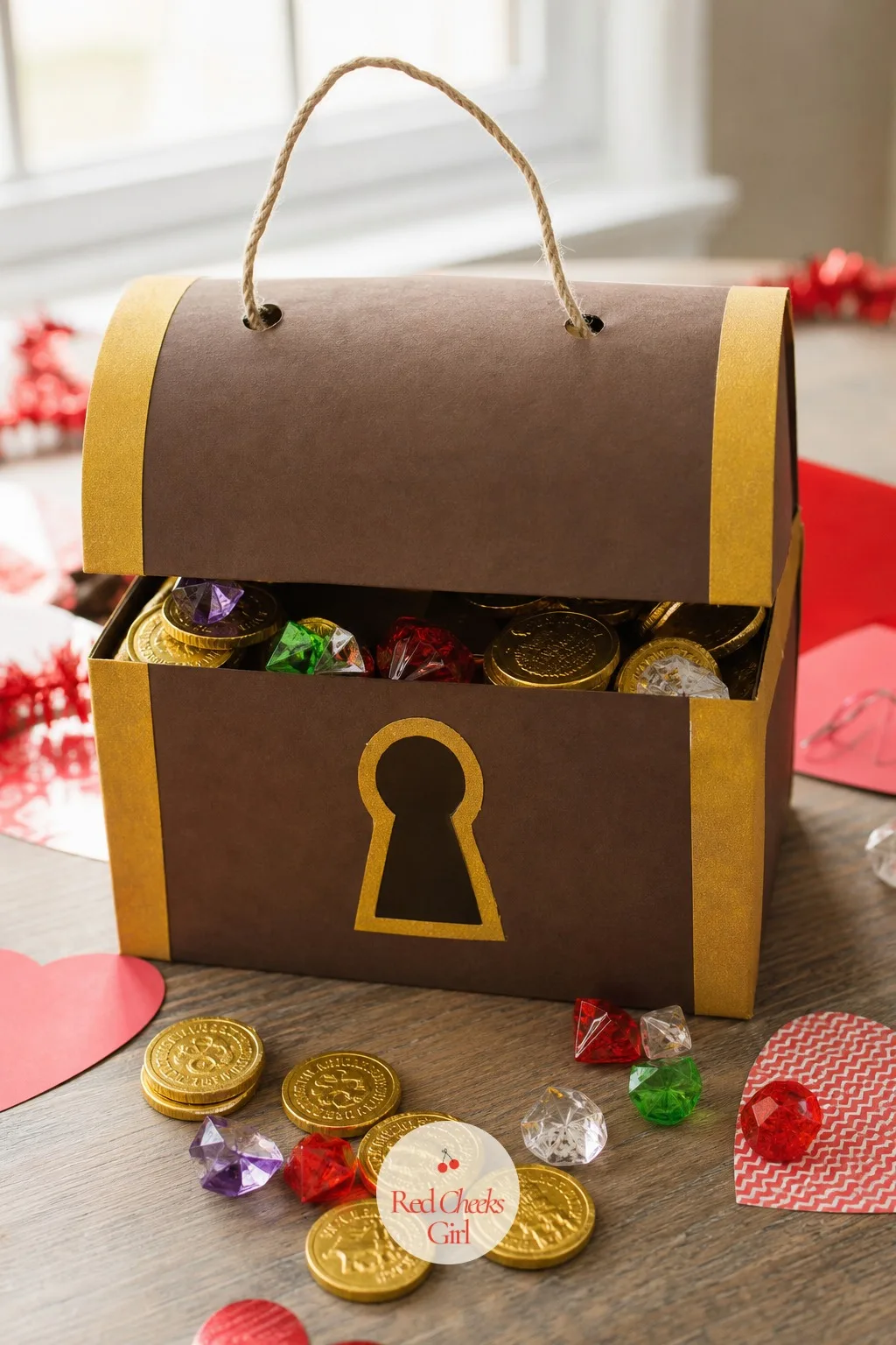 Pirate Treasure Chest — A treasure chest skips cute entirely and goes straight for cool, which some kids need. Valentine box ideas for school