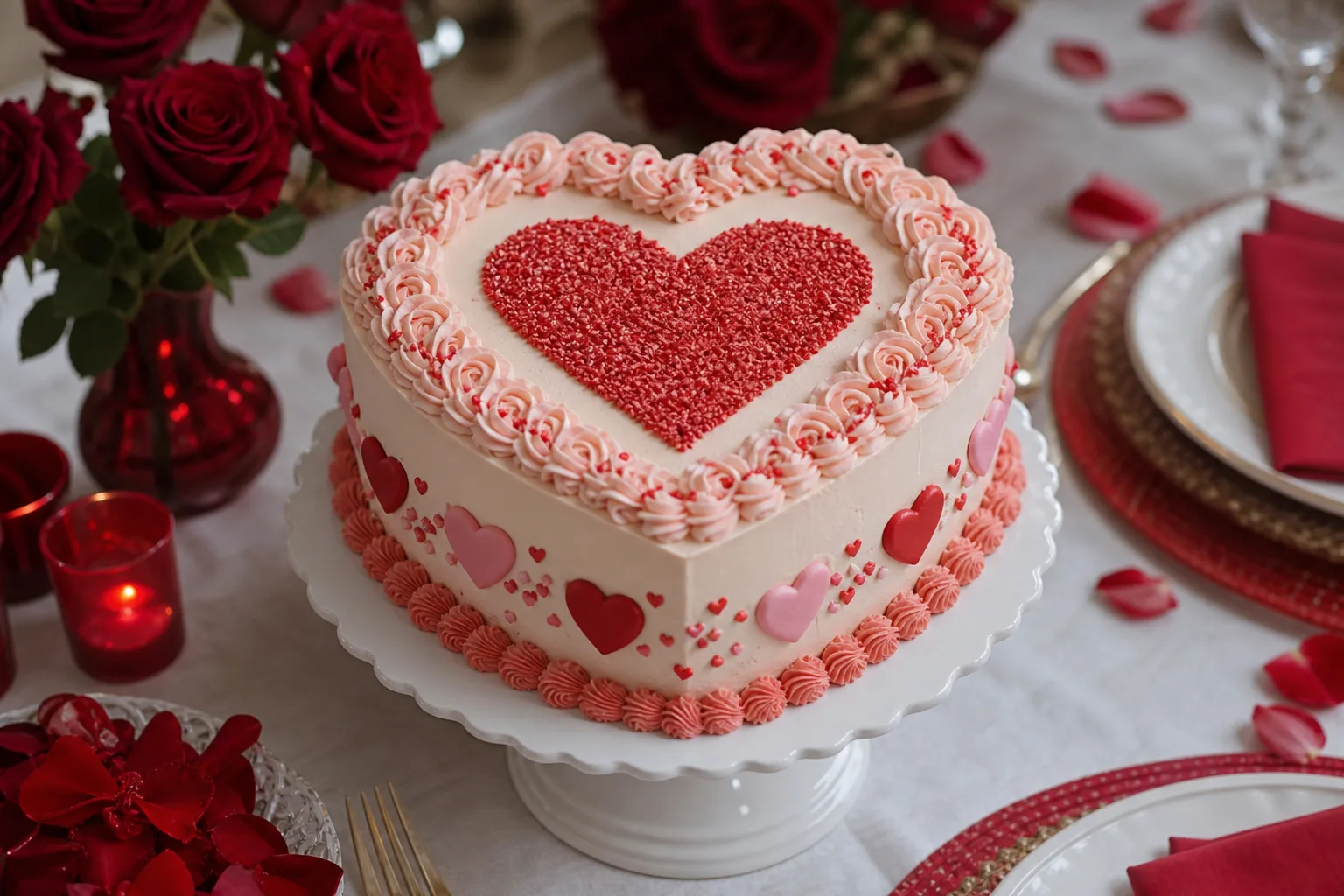 23 Valentine Cake Ideas That Turn Any Dinner Into a Celebration