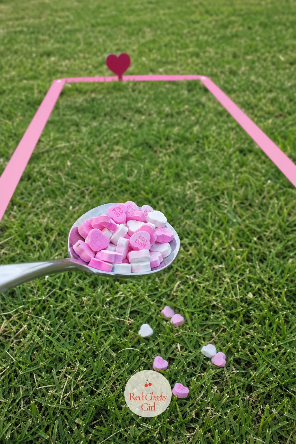 Candy Heart Spoon Relay — An egg-and-spoon race with conversation hearts instead of eggs sounds easy until the first gust of nerves makes a hand shake.