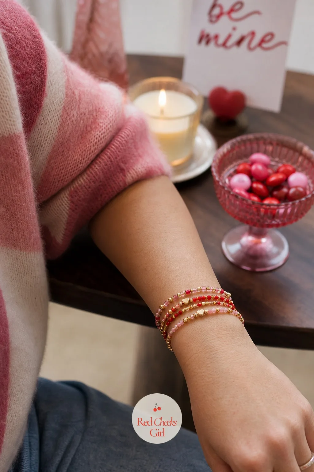 Beaded Friendship Bracelets — These feel like they belong to a summer camp, until the beads are swapped for something with a little more weight: faceted glass