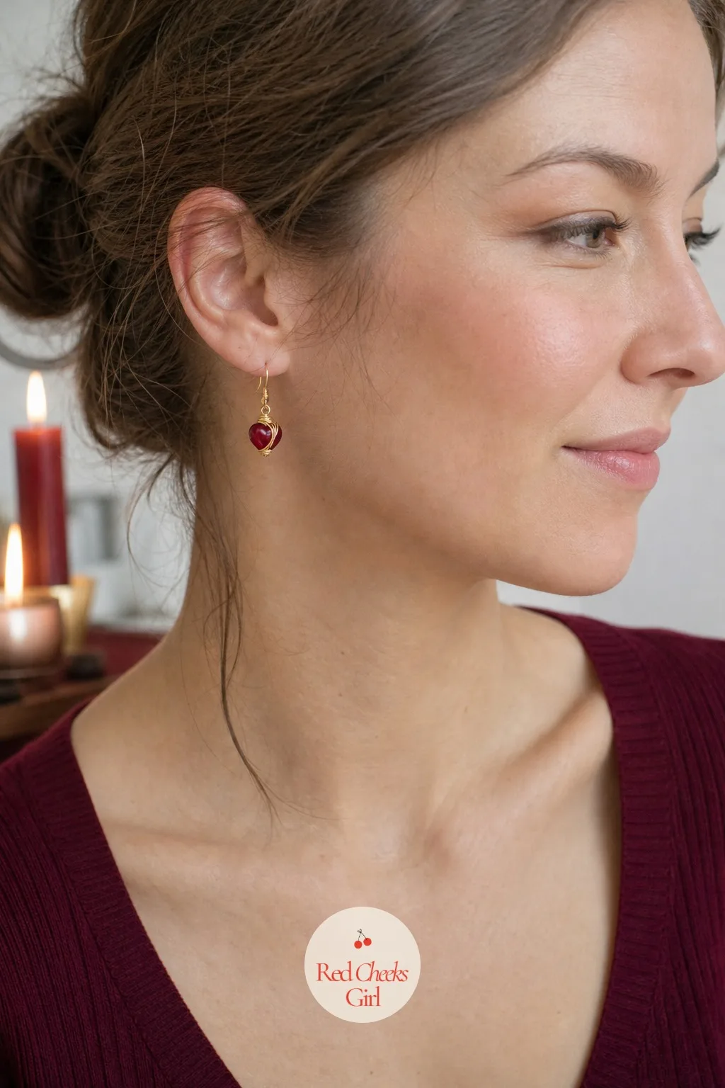 Wire-Wrapped Heart Charm Earrings — A pair of earrings bought for the occasion gets worn once and forgotten in a drawer by March. Valentine crafts for adults