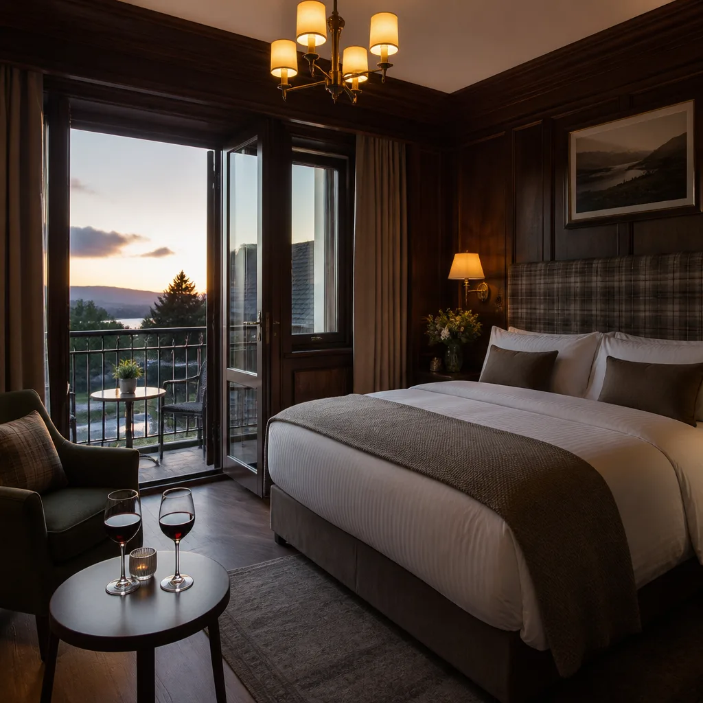 Boutique Hotel Stay — Four months in or fourteen years, a closed hotel door still says more than a card does. Valentine gifts for boyfriend