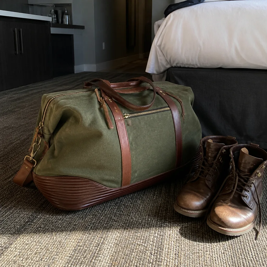 Canvas Weekender Bag — Pair this with the hotel night above and you have covered the whole weekend in one go. Valentine gifts for boyfriend
