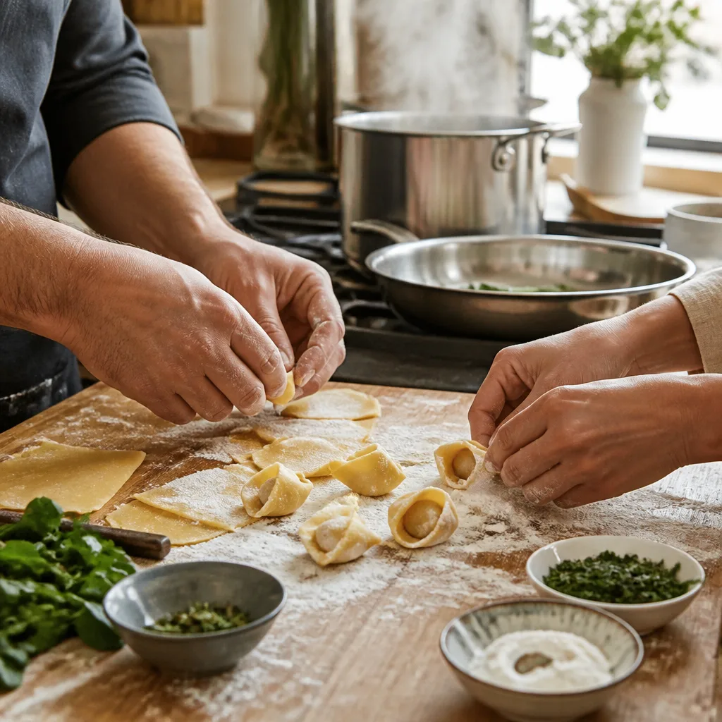 Cooking Class For Two — Somewhere between a date and a project, a shared class gives you both something to actually do with your hands instead of staring