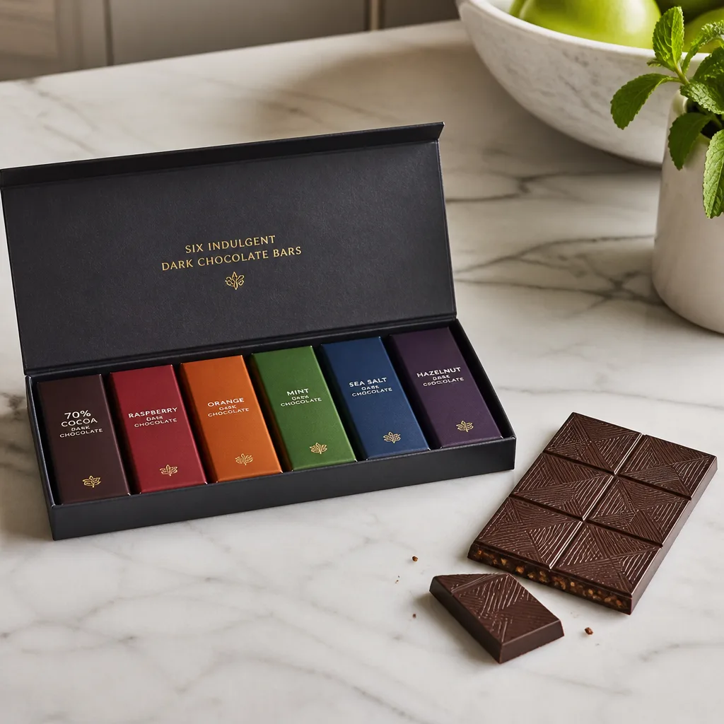 Dark Chocolate Box — For the sweet tooth on a modest budget, this does more work than its price suggests. Valentine gifts for boyfriend
