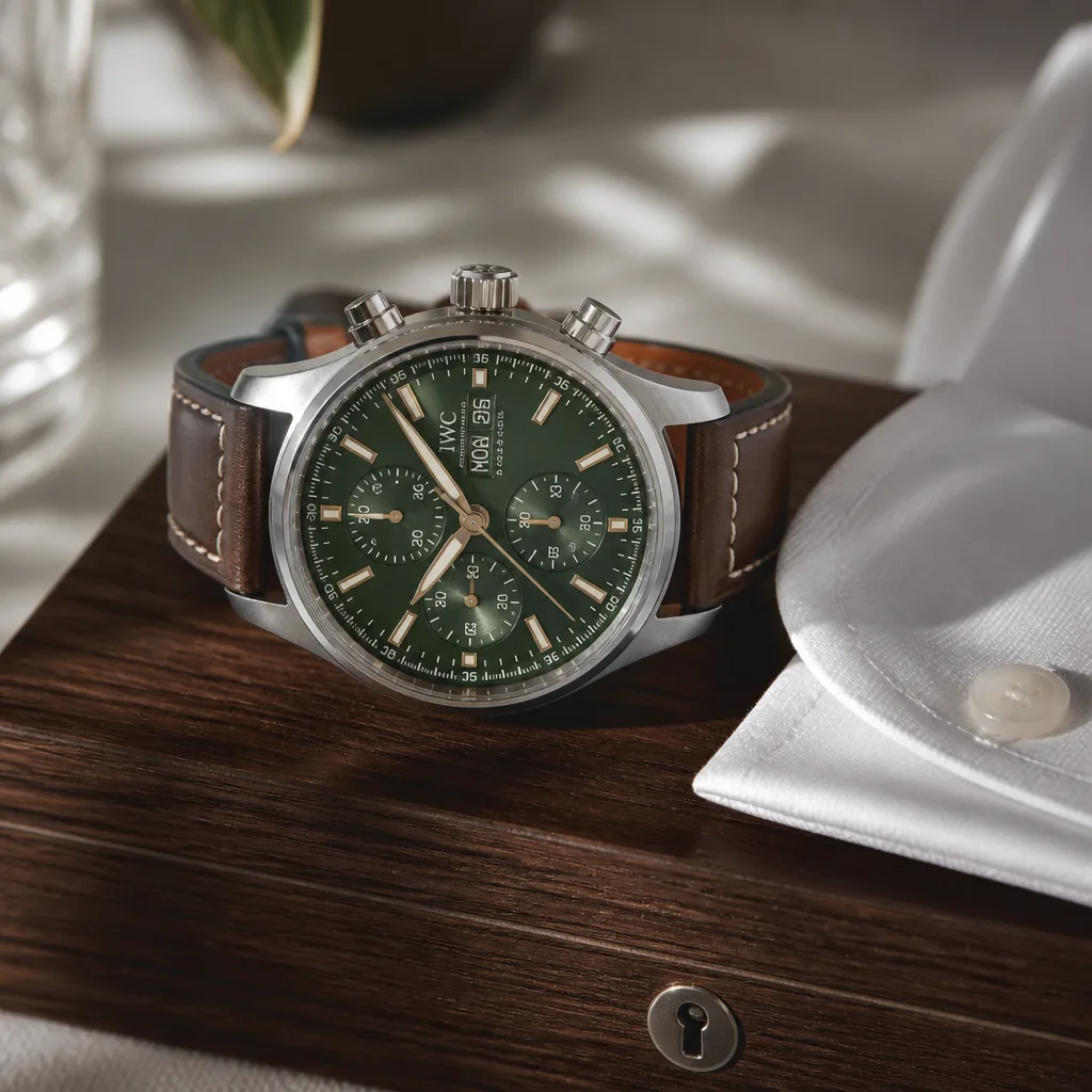 Pilot's Chronograph Watch — Save this one for a milestone, not a third date, because it reads exactly as serious as it is. Valentine gifts for boyfriend
