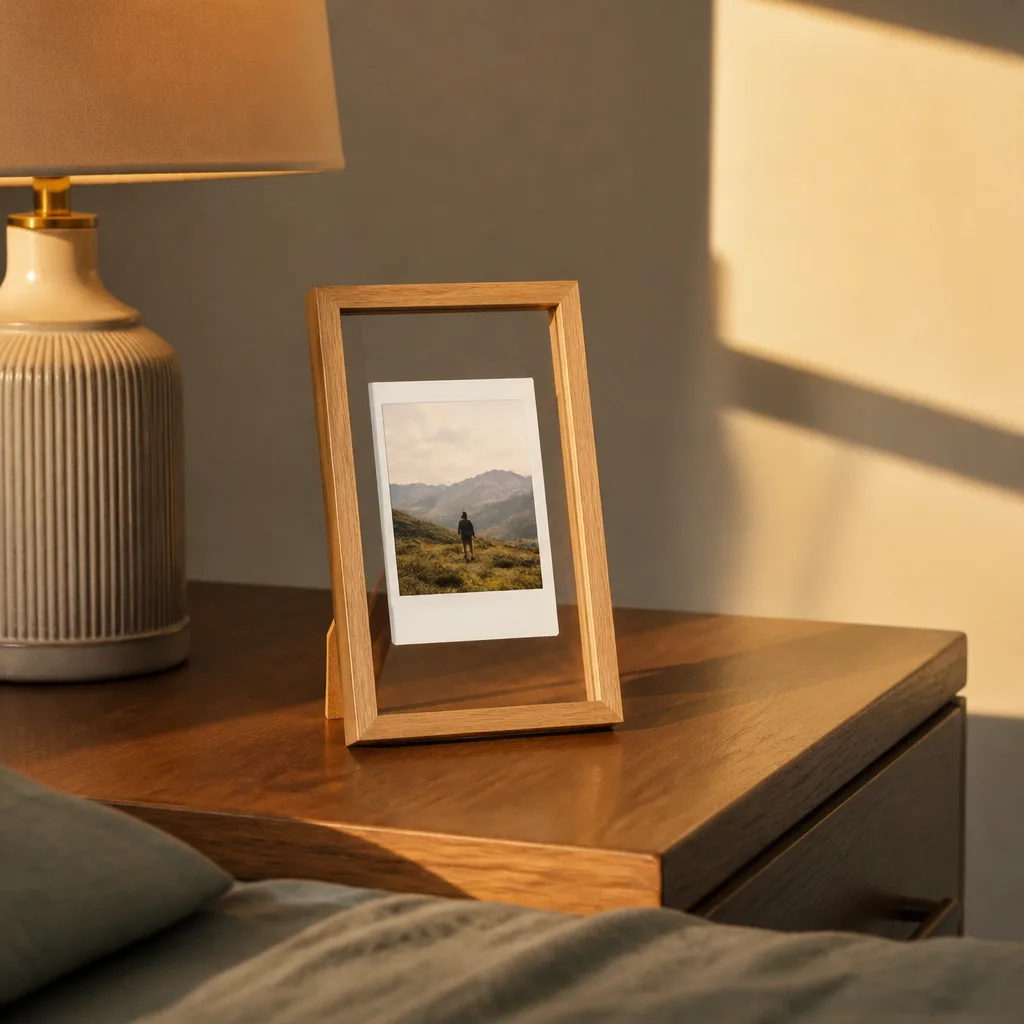 Polaroid Photo Frame — For the couple with a phone full of photos and nowhere to actually put them, a small printed frame gives one a home. Valentine gifts for