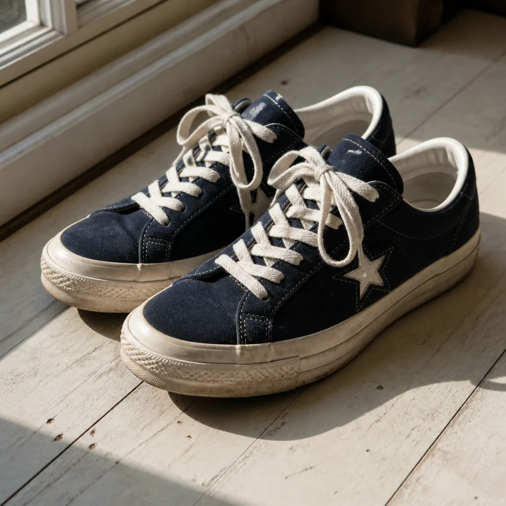 Suede Sneakers — If he already owns three pairs of trainers, make this the one with actual personality. Valentine gifts for boyfriend