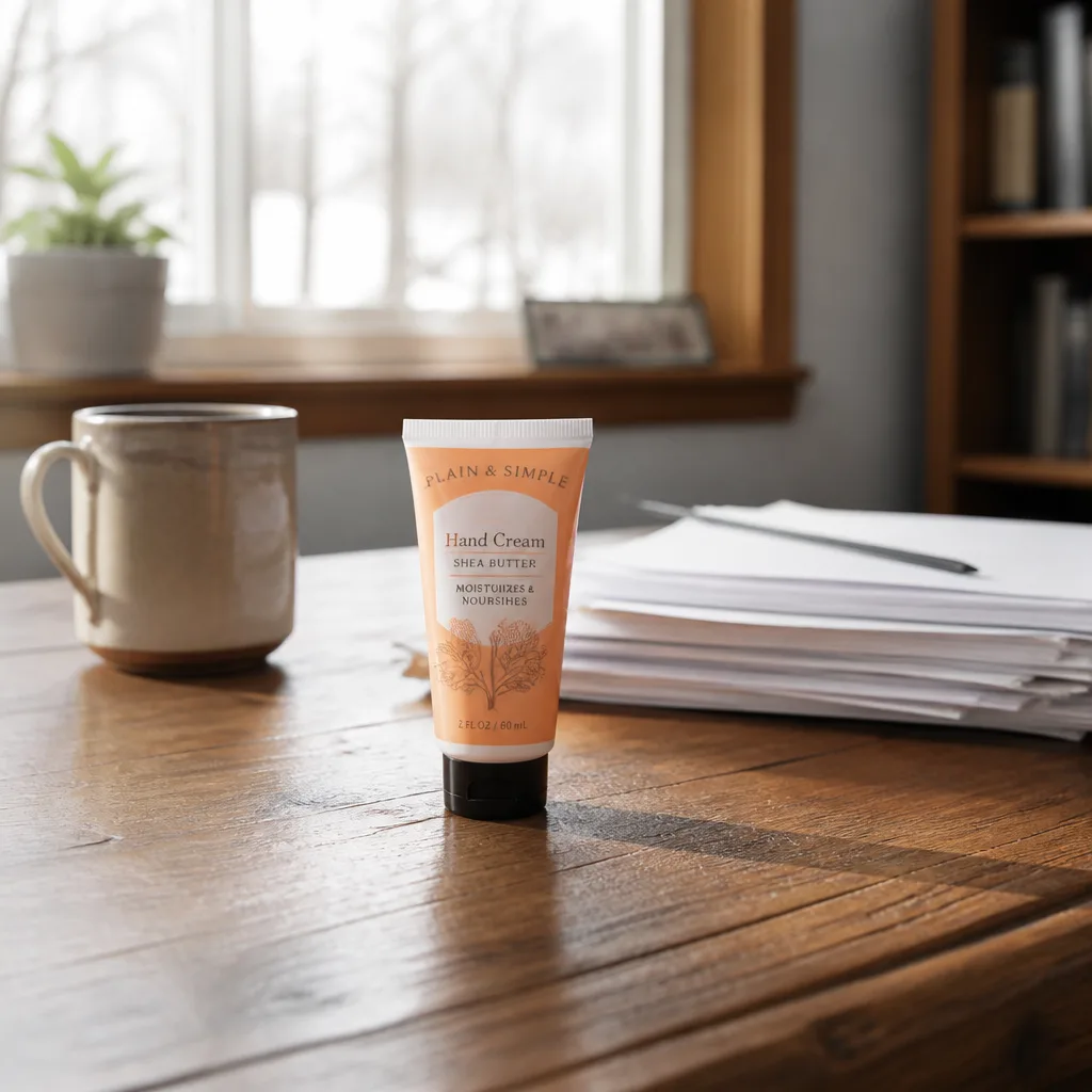 Vitamin C Hand Cream — A small, fast-absorbing hand cream with vitamin C, the kind that lives on a desk or in a coat pocket through winter. Valentine gifts for