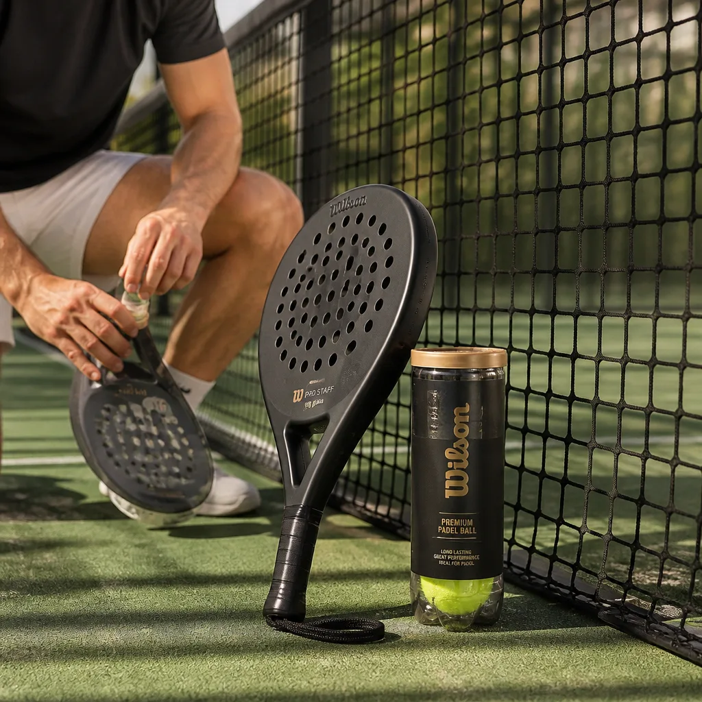 Padel Paddle — A performance padel paddle built for the sport that has quietly taken over weekend courts everywhere, lighter and easier to pick up than tennis