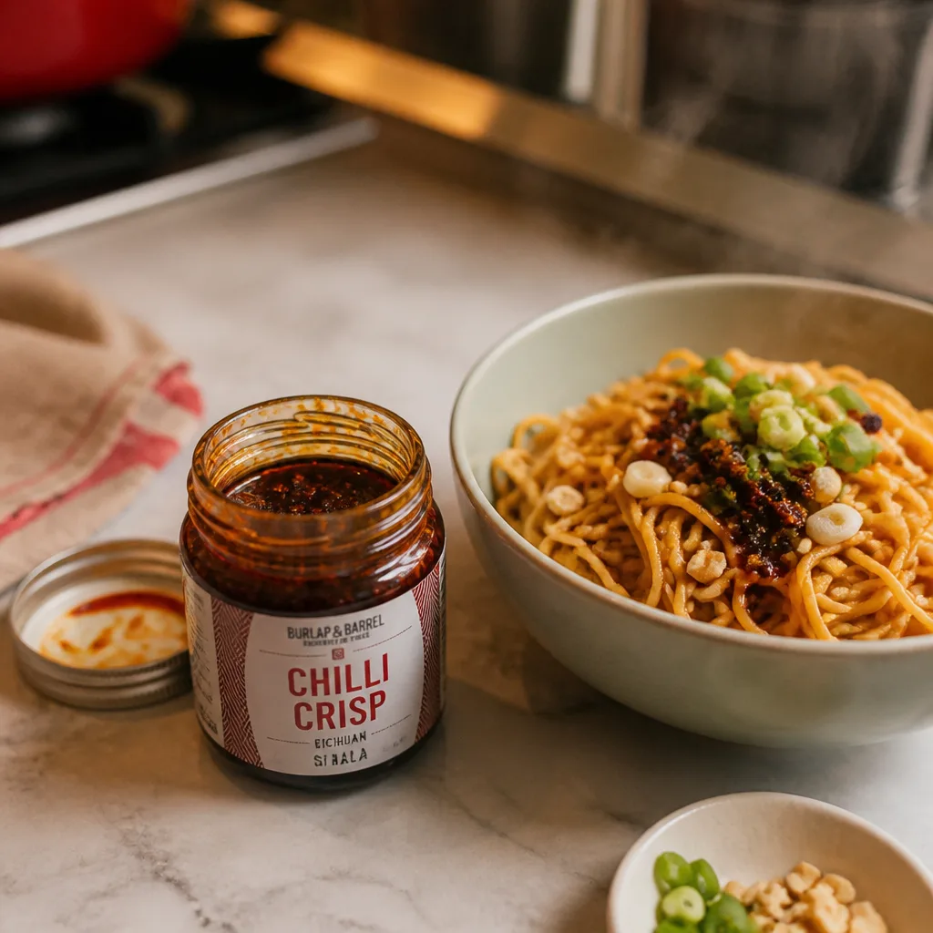 Gourmet Chilli Crisp — For the husband who adds hot sauce to things that were never asking for it. Valentine gifts for husband