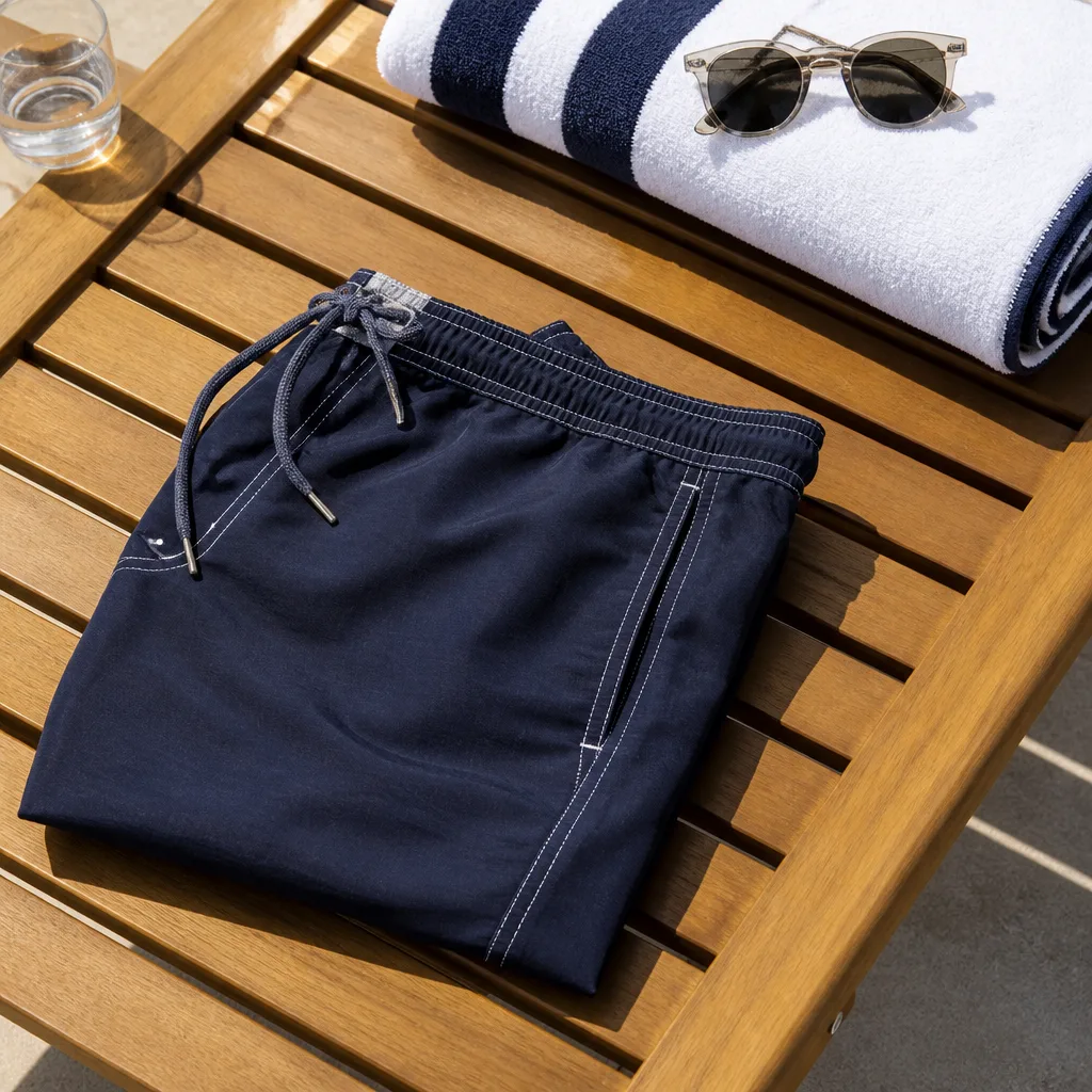 Navy Swim Shorts — For the husband already counting down to the next trip with sand involved. Valentine gifts for husband