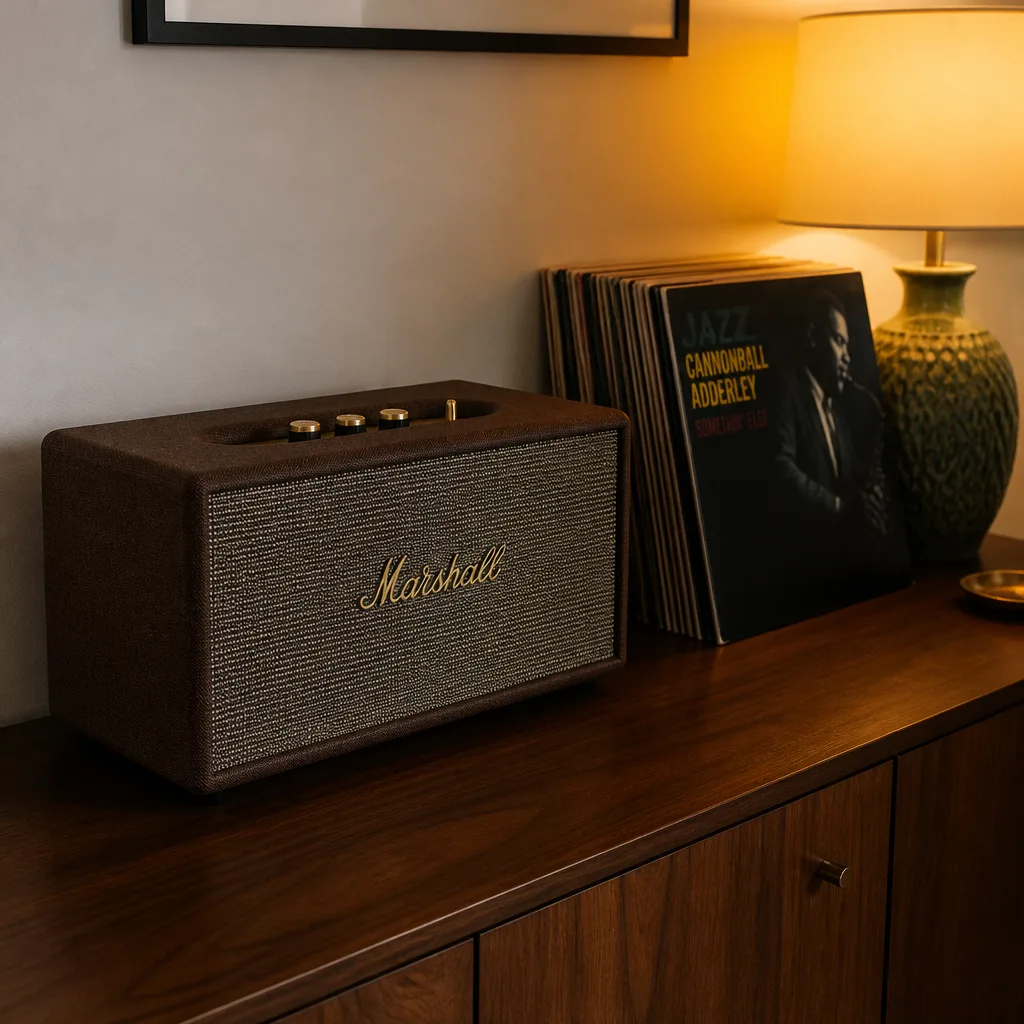 Retro Bluetooth Speaker — He still talks about the stereo his dad used to own, the one with the actual knobs. Valentine gifts for husband