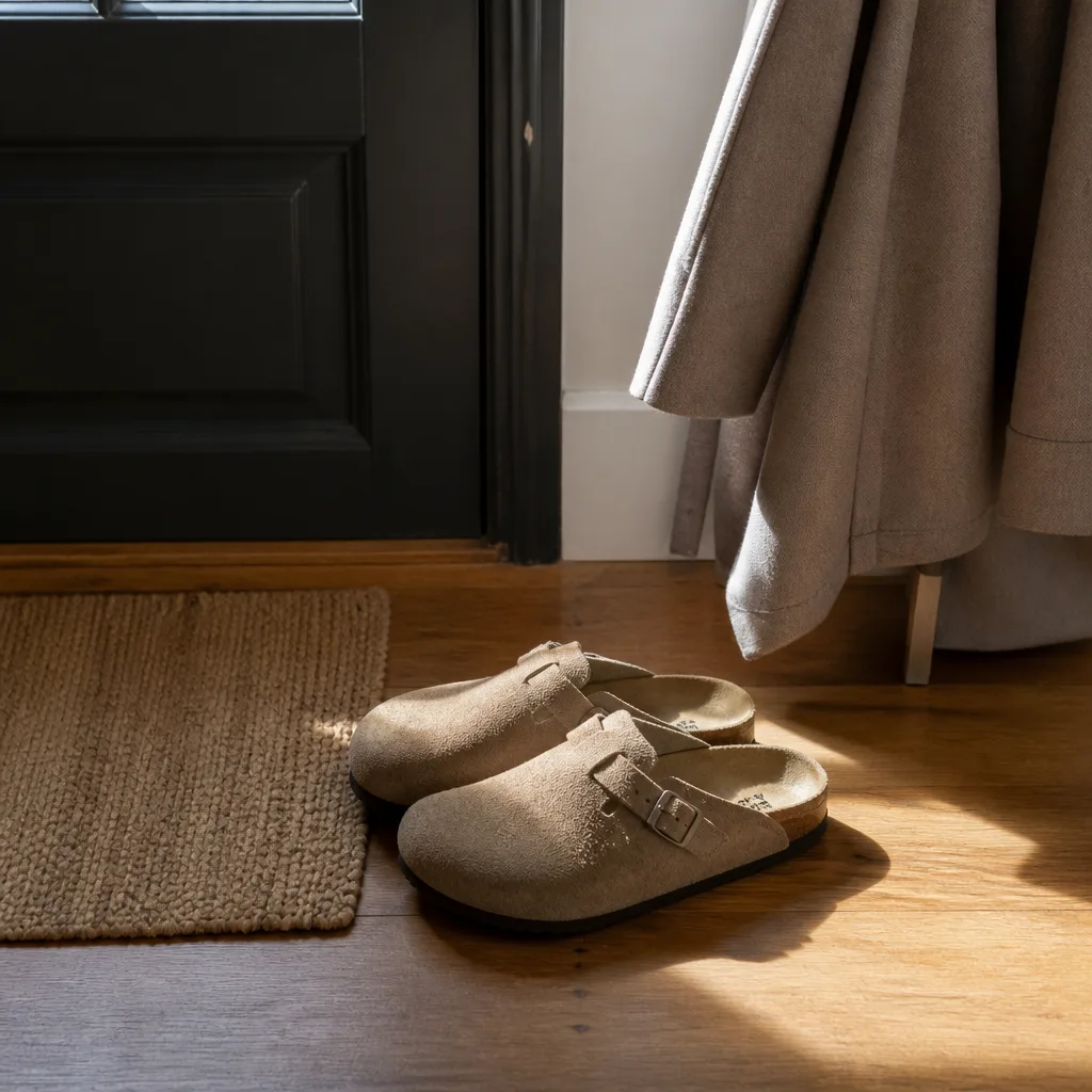 Suede Clog Slippers — He wears the same worn-through slippers around the house that he has had since before you met. Valentine gifts for husband